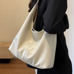 CORSICA Women White Swagger Solid Polyester Regular Casual Shoulder Bag-image-17