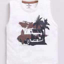 LITTLE COLLARS Boys Embroidered Polo Collar Long Sleeves Pure Cotton Shirt With Trousers image 4