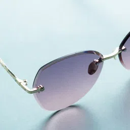 Leeway Unisex Rimless Square Sunglasses image 4