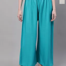 Valles365 by S.C. Women 2 Flared Palazzos-picture-24