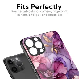 QRIOH Floral Printed Apple iPhone 16e Back Case Mobile Accessories image 2