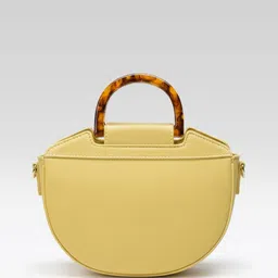 Allen Solly Textured Structured Handheld Bag image 5