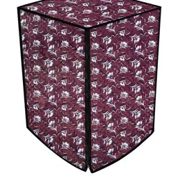 The Furnishing Tree Magenta Printed Washing Machine Cover image 2
