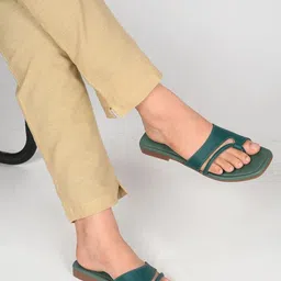 KALINI Women Open Toe Flats with Bows-picture-23