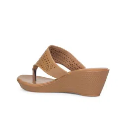 Bata PU Party Wedge Sandals image 5