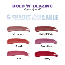 Hawtever Set Of 10 Matte Fact Lipstick - 2 g Each With All You Need Tint - 5 g Each image 3