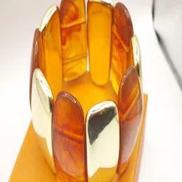 SAPRAA TRENDS Women Resin High Quality Broad Elasticated Bracelet image 5