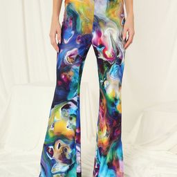 TANDUL Women Printed Bootcut Trousers-picture-42