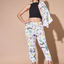 BUY NEW TREND Women Tie and Dye Lightweight Denim Jacket with Embroidered image 3