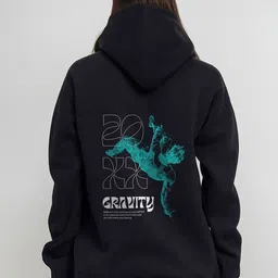 SPARROW Women Printed Hooded Sweatshirt-picture-20