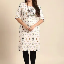 SZN Women Crepe Straight Kurtas-picture-41
