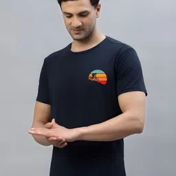 SZN Men Printed Applique T-shirt image 3