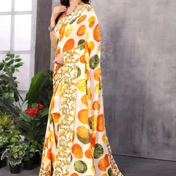 MAHALASA Pure Georgette Handloom Saree image 5