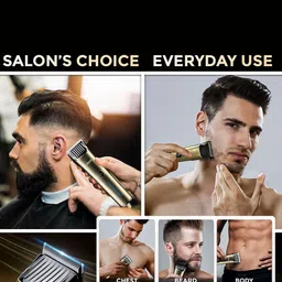 VGR V-669 Professional Trimmer - Gold image 4