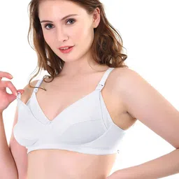 Liigne Pack Of 6 Full Coverage Non Padded Cotton Maternity Bra image 3