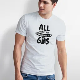 Seekbuylove Typography Printed Pure Cotton Bio Finish T-shirt image 4