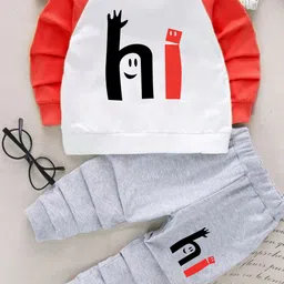 BILLYBALL Unisex Kids Printed T-shirt with Trousers-picture-17