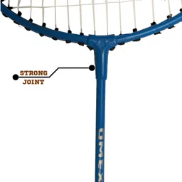 omexx 1500 single shaft badminton rackets set of 2pcs with 3 nylon shuttle Badminton Kit image 2