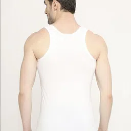 cavenders 21 COTTON ULTRA COMFORTABLE MEN'S GYM VEST (PACK of 4) image 4