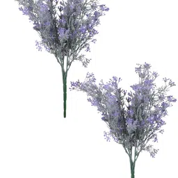 TAYHAA Purple 2 Pieces Lavender Artificial Flower With Pot image 4