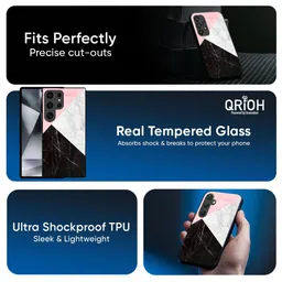 QRIOH Geometric Printed Samsung Galaxy F56 5G Back Case Mobile Accessories image 4