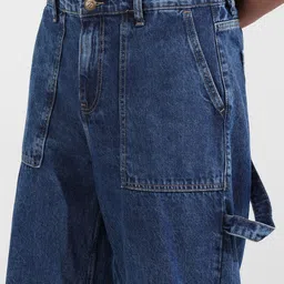 The Indian Garage Co Men Relaxed Fit Mid-Rise Light Fade Jeans image 2