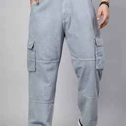 Style Quotient Men Comfort Mid-Rise Light Fade Cotton Relaxed Fit Jean-picture-18