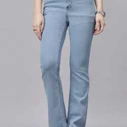ZUYA Women Bootcut High-Rise Stretchable Jeans-image-28