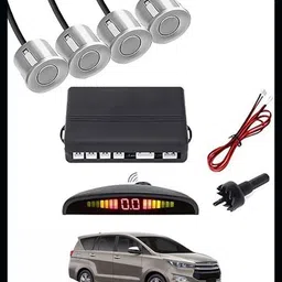peeps store Car Premium 4 Silver Reverse Parking Sensor-AP25A338 Car Premium 4 Silver Reverse Parking Sensor-AP25A338 Parking Sensor-picture-13