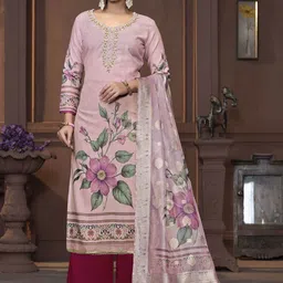 Maroosh Embellished Unstitched Dress Material-picture-22