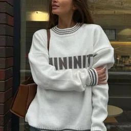 LULU & SKY Women Typography Pullover-picture-21