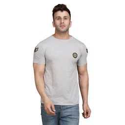 BEYOU FASHION Round Neck Slim Fit T-shirt-image-37