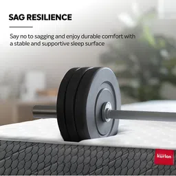 kurl on KURLON Spinel Ortho 8 inch Double Bonded Foam Mattress image 2