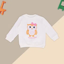 Pantaloons Baby Girls Graphic Printed Long Sleeve Cotton Pullover Sweatshirt-image-12