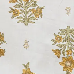 Melange by Lifestyle Women Floral Printed Cold-Shoulder Sleeves Gotta Patti Kurta image 5