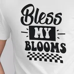 Seekbuylove Typography Printed Short Sleeves Bio Finish Cotton T-shirt image 5