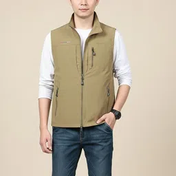 Mast & Harbour Camouflage Stand Collar Quilted Jacket image 4