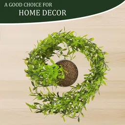 Kuber Industries Grey 1 Pieces Hanging Artificial Flower With Pot image 3