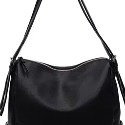 StyleCast x Revolte Women Textured Bucket Shoulder Bag image 2