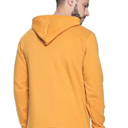 Campus Sutra Men Printed Hooded Sweatshirt image 5