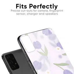 QRIOH Floral Printed Samsung Galaxy M35 5G Silicone Back Case image 4