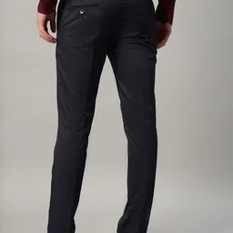 VOGAAN Men Solid Slim Fit Trousers image 3