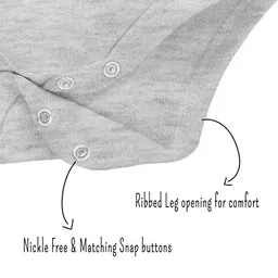 Zeezeezoo Kids Printed Pure Cotton Bodysuit image 5