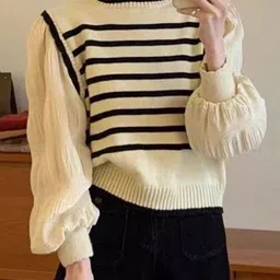 StyleCast Women Striped Pullover-picture-12