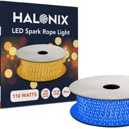 halonix 1200 LEDs 10 m Blue Steady Strip Rice Lights-picture-22