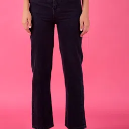 KASHIAN Women Jean Boyfriend Fit High-Rise Stretchable Jeans-picture-38