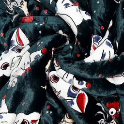 Monte Carlo Green & Green Set of 5 Cartoon Characters Blanket image 2