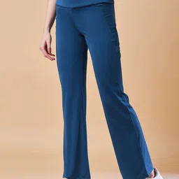 COLOR CAPITAL Pack Of 4 High Rise Flared Gym Tights image 5