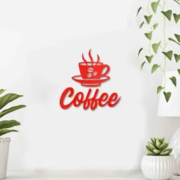 MDF Wall Hanging In Red By Sehaz Artworks image 1