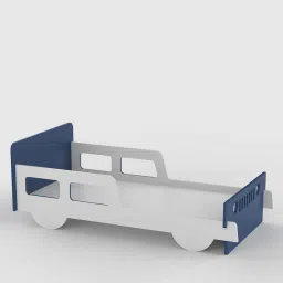 boingg! - a happy start Vroom Kids Bed in White Matte Colour image 4